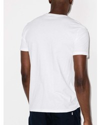 T-shirt à col rond imprimé blanc Polo Ralph Lauren