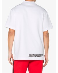 T-shirt à col rond imprimé blanc Calvin Klein 205W39nyc