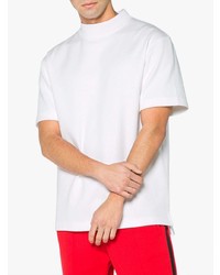 T-shirt à col rond imprimé blanc Calvin Klein 205W39nyc