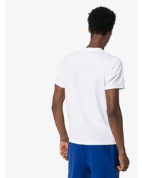 T-shirt à col rond imprimé blanc Kenzo