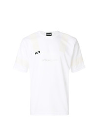 T-shirt à col rond imprimé blanc Upww
