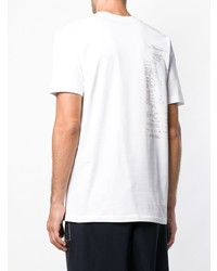 T-shirt à col rond imprimé blanc 3.1 Phillip Lim