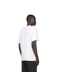 T-shirt à col rond imprimé blanc adidas Originals