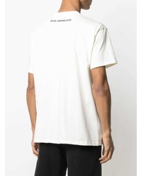 T-shirt à col rond imprimé blanc Levi's