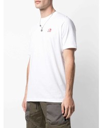 T-shirt à col rond imprimé blanc Supreme