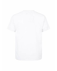 T-shirt à col rond imprimé blanc A Bathing Ape