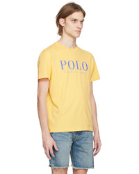 T-shirt à col rond imprimé blanc Polo Ralph Lauren