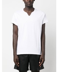 T-shirt à col rond imprimé blanc Zadig & Voltaire