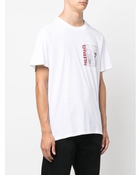 T-shirt à col rond imprimé blanc Zadig & Voltaire