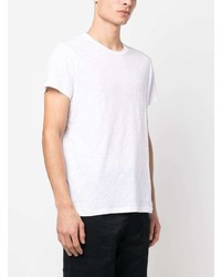 T-shirt à col rond imprimé blanc Zadig & Voltaire