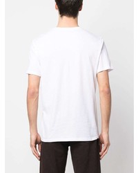 T-shirt à col rond imprimé blanc Zadig & Voltaire