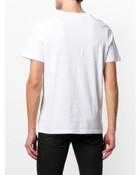 T-shirt à col rond imprimé blanc Zadig & Voltaire