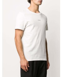 T-shirt à col rond imprimé blanc Zadig & Voltaire