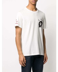 T-shirt à col rond imprimé blanc Zadig & Voltaire