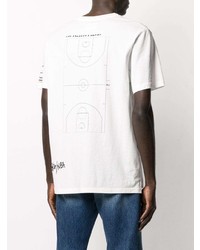 T-shirt à col rond imprimé blanc Zadig & Voltaire