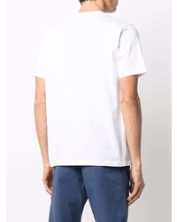 T-shirt à col rond imprimé blanc PS Paul Smith