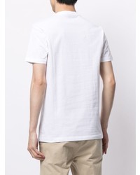 T-shirt à col rond imprimé blanc PS Paul Smith