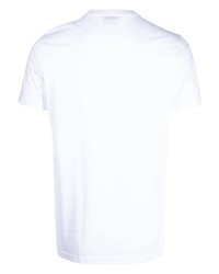 T-shirt à col rond imprimé blanc PS Paul Smith