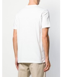 T-shirt à col rond imprimé blanc PS Paul Smith