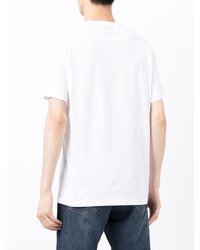 T-shirt à col rond imprimé blanc PS Paul Smith