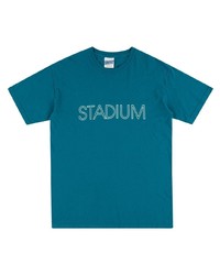 T-shirt à col rond imprimé bleu canard Stadium Goods