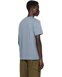 T-shirt à col rond imprimé bleu clair Ps By Paul Smith
