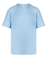 T-shirt à col rond imprimé bleu clair Ih Nom Uh Nit