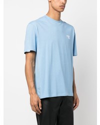 T-shirt à col rond imprimé bleu clair Ih Nom Uh Nit