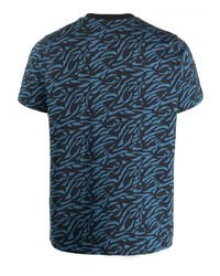 T-shirt à col rond imprimé bleu marine Levi's