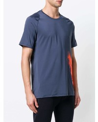 T-shirt à col rond imprimé bleu marine Nike