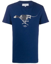 T-shirt à col rond imprimé bleu marine G-Star Raw Research