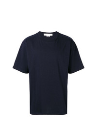 T-shirt à col rond imprimé bleu marine Golden Goose Deluxe Brand