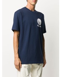 T-shirt à col rond imprimé bleu marine Vans