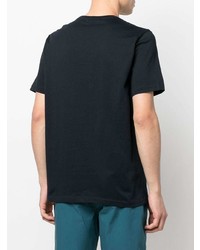 T-shirt à col rond imprimé bleu marine PS Paul Smith