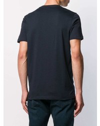 T-shirt à col rond imprimé bleu marine PS Paul Smith