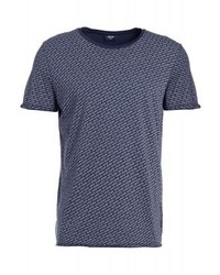 T-shirt à col rond imprimé bleu marine JOOP!