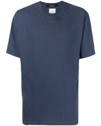 T-shirt à col rond imprimé bleu marine Ksubi
