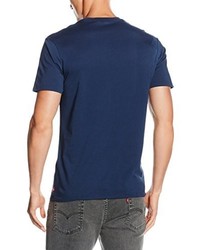 T-shirt à col rond imprimé bleu marine Levi's