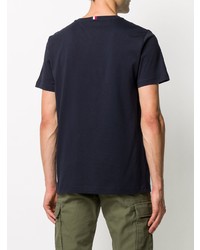 T-shirt à col rond imprimé bleu marine Tommy Hilfiger