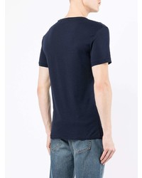 T-shirt à col rond imprimé bleu marine Polo Ralph Lauren