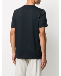 T-shirt à col rond imprimé bleu marine PS Paul Smith