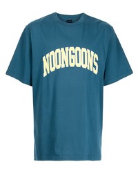 T-shirt à col rond imprimé bleu marine Noon Goons