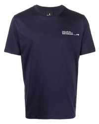 T-shirt à col rond imprimé bleu marine North Sails