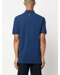 T-shirt à col rond imprimé bleu marine Philipp Plein