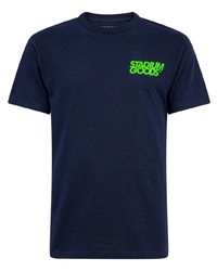 T-shirt à col rond imprimé bleu marine Stadium Goods