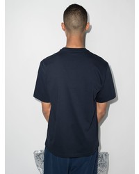 T-shirt à col rond imprimé bleu marine Kenzo