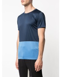 T-shirt à col rond imprimé bleu marine Onia