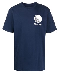 T-shirt à col rond imprimé bleu marine Vans