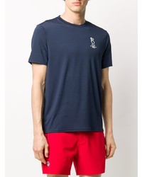 T-shirt à col rond imprimé bleu marine North Sails