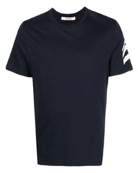 T-shirt à col rond imprimé bleu marine Zadig & Voltaire